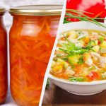 Aromātiska mērce zupai: es to gatavoju burkās, un ziemā zupa